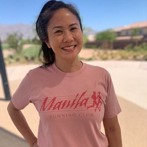 Manila Running Club Tee - Desert Pink