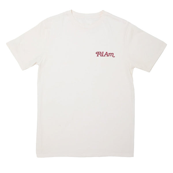 FilAm Embroidered Heavyweight Tee [Natural]