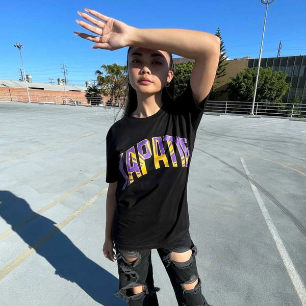Kapatid Tee [Purple & Gold]
