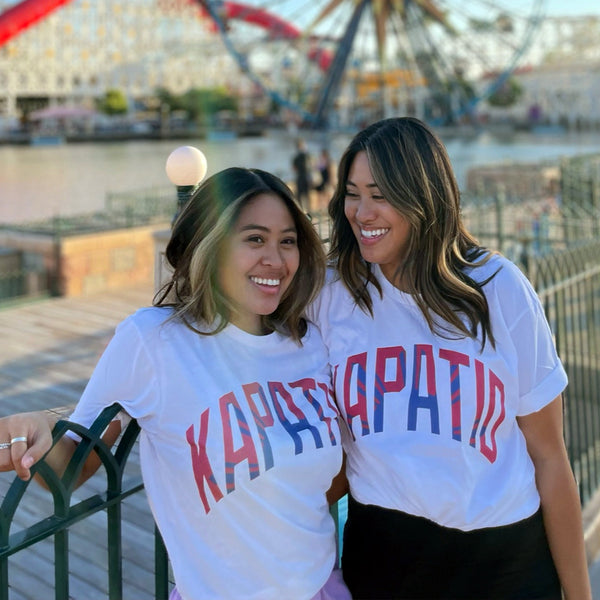 Kapatid Tee [Red & Blue]