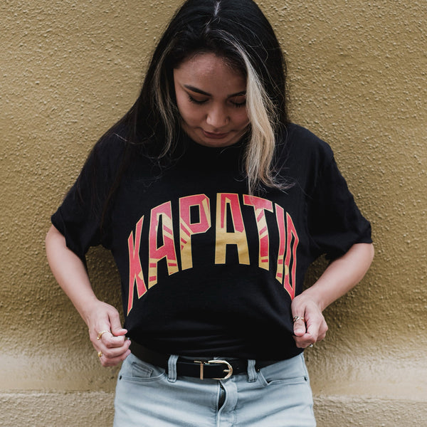 Kapatid Tee [Red & Gold]