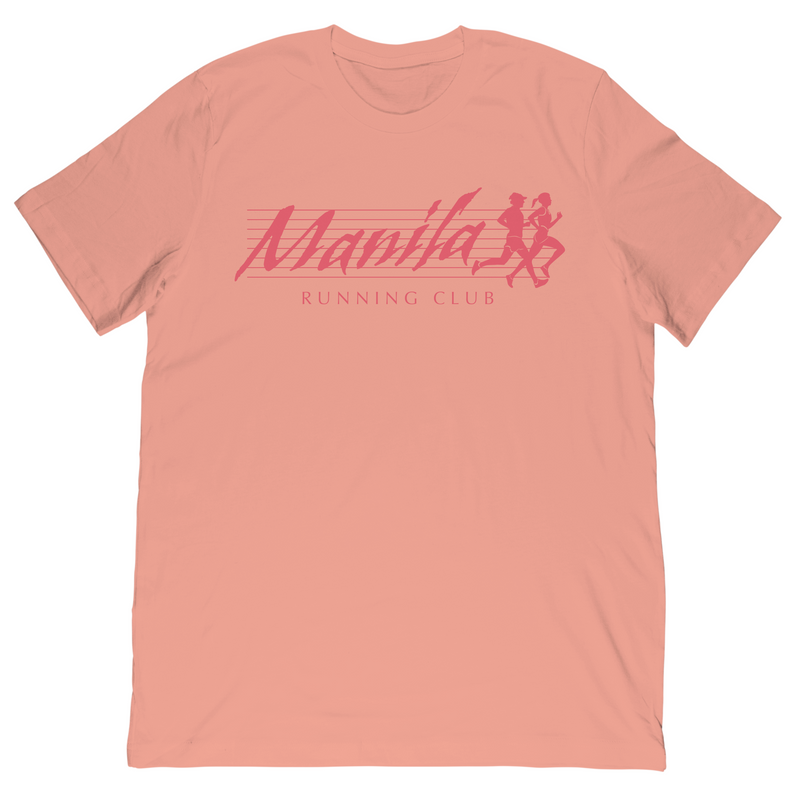Manila Running Club Tee - Desert Pink