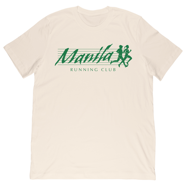 Manila Running Club Tee - Natural
