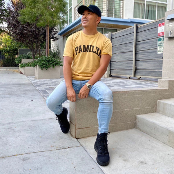 Pamilya Vintage Tee (Mustard)