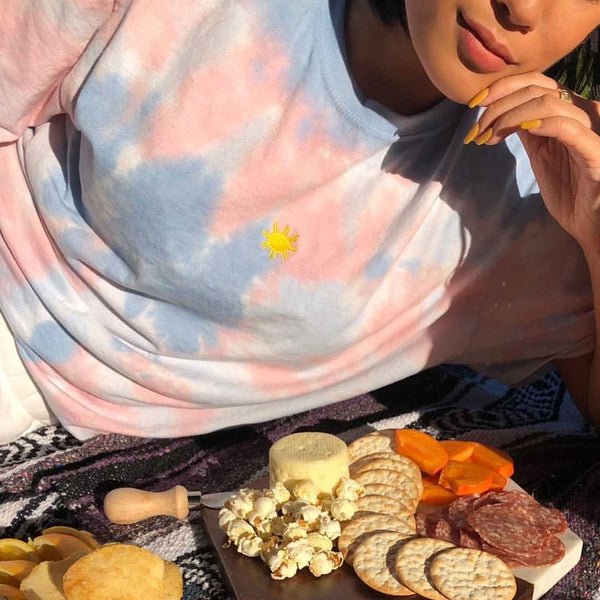 Eightray Tie Dye Tee (Blue Sky)